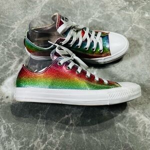 Converse All Star Unisex Sneakers Shoes Multicolor Lace Up Back To School SZ 7